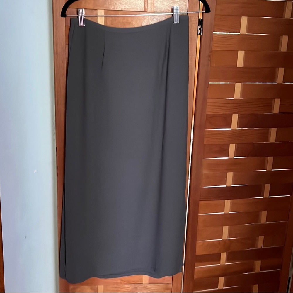 100% Silk Midi Skirt